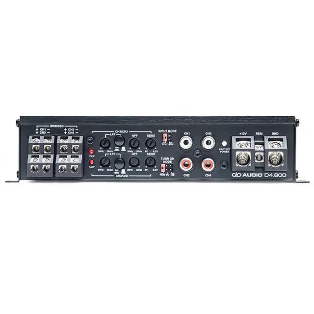 Alt view image 3 of 4 - D4.800 4-Channel 800W RMS Amplifier