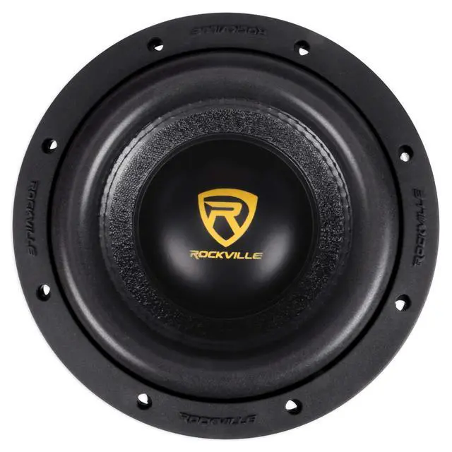 Alt view image 3 of 6 - W8K9D2 8" Car Subwoofer, Dual 2-Ohm, 2000W Peak/500W RMS, 2-Pack | CEA Rated, K9 Series, Cast Aluminum Basket, 122 Oz Double Stacked Magnet, Non-Pressed Paper Cone, Foam Surround, OFC Wire