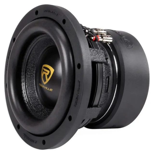 Alt view image 4 of 6 - W8K9D2 8" Car Subwoofer, Dual 2-Ohm, 2000W Peak/500W RMS, 2-Pack | CEA Rated, K9 Series, Cast Aluminum Basket, 122 Oz Double Stacked Magnet, Non-Pressed Paper Cone, Foam Surround, OFC Wire