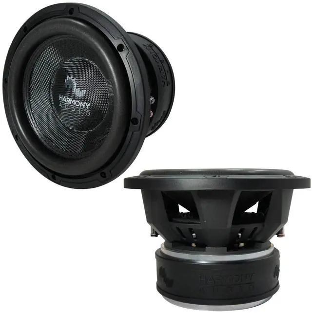Main image of 10" Competition Subwoofer Dual 4 Ohm Pair 2000 Watt Subs | Matched twin bass drivers, flexible wiring impedance, high SPL output, 2-piece package for demanding systems, 10 inch size