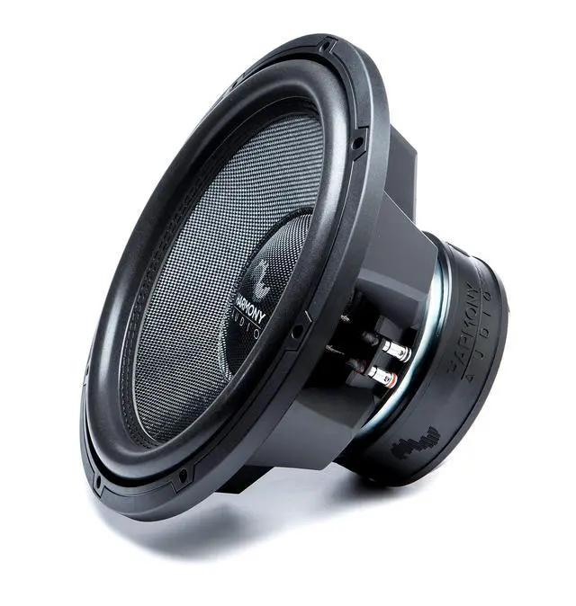 Alt view image 5 of 7 - 15" Car Subwoofer Dual 4 Ohm 2800W HA-C154 Carbon Sub SPL | 15 inch competition bass, DVC voice-coil design, sealed or ported box ready, deep low-end punch, loud vehicle stereo upgrade