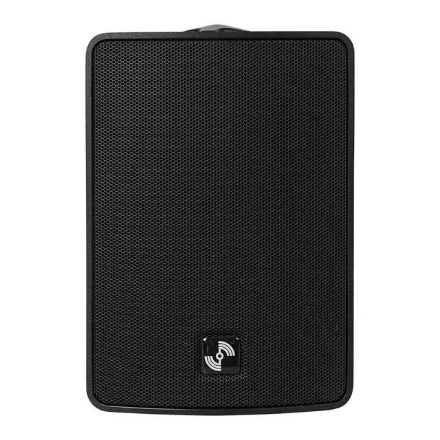Alt view image 2 of 7 - Pair of 4.5" Outdoor Surface-Mount Speakers (TARVOS-4B-PAIR) | IP56 weatherproof Enclosure, Adjustable Bracket, 4.5" Woofer, 70V/100V/8, for Home & Commercial Installations, Black
