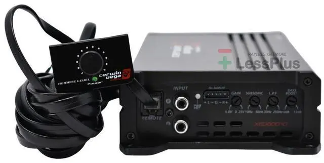 Main image of Cerwin-Vega XED Series 1-Channel Mono Block Class-D Amplifier - XED6001D