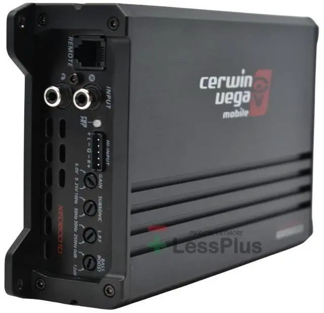 Alt view image 2 of 7 - Cerwin-Vega XED Series 1-Channel Mono Block Class-D Amplifier - XED6001D