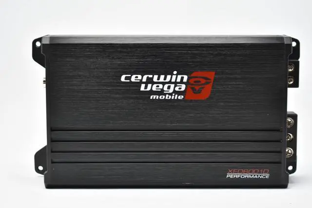 Alt view image 7 of 7 - Cerwin-Vega XED Series 1-Channel Mono Block Class-D Amplifier - XED6001D