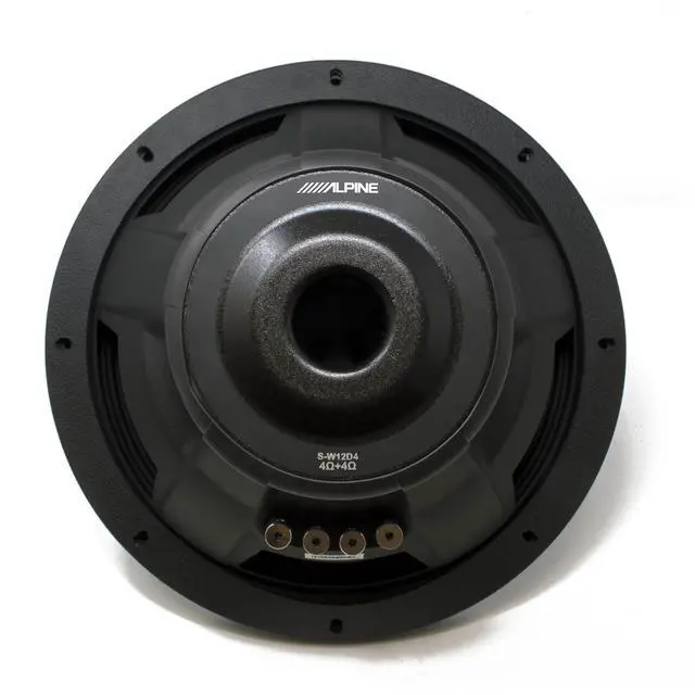 Alt view image 2 of 7 - S-W12D4 12" Car Subwoofer S-Series 4-ohm Voice Coils