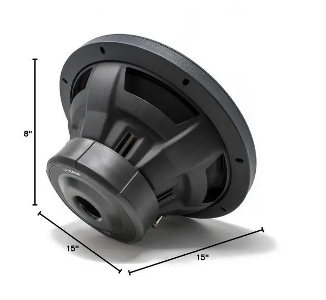 Alt view image 7 of 7 - S-W12D4 12" Car Subwoofer S-Series 4-ohm Voice Coils