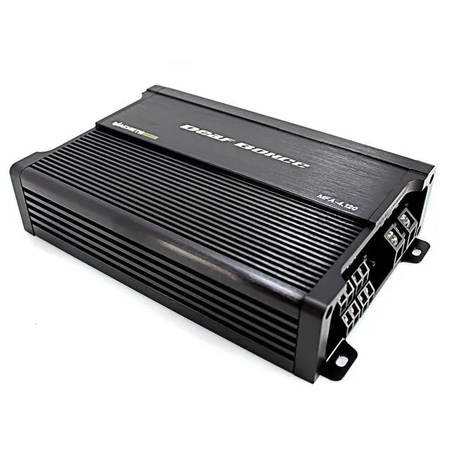 Alt view image 3 of 6 - 4-Channel Class D Amplifier by, 120W x 4 @ 4 Ohms, Machete Fight Series