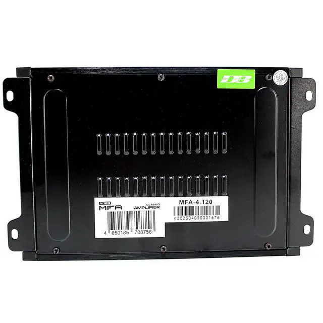 Alt view image 6 of 6 - 4-Channel Class D Amplifier by, 120W x 4 @ 4 Ohms, Machete Fight Series