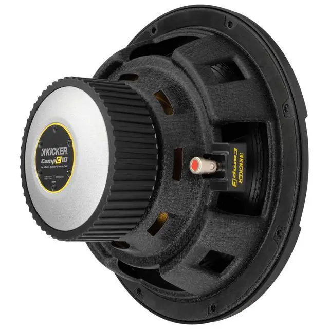 Alt view image 4 of 6 - CWCS104 CompC 10" Subwoofer Single Voice Coil 4-Ohm | Deep Bass Upgrade, SVC Design, Sealed or Ported Enclosures, Daily Driver Audio Builds, Reliable Low-End Punch