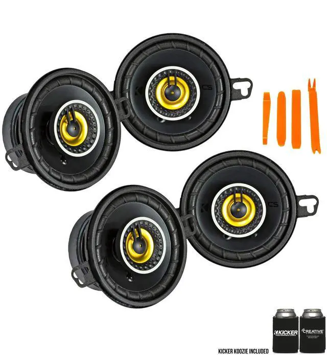 Main image of 46CSC354 - Two Pairs of CS-Series CSC35 3.5-Inch (89mm) Coaxial Speakers, 4-Ohm (2 Pairs)