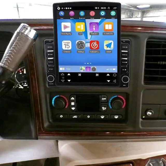 Main image of 9.7 inch Car Stereo for Cadillac Escalade ESV 2003 2004 2005 2006, 2+64G Touch Screen Radio for Cadillac Escalade Android 14 Head Unit 2003-2006 Carplay Android Auto GPS Navigation with Backup Camera