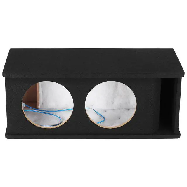 Alt view image 4 of 6 - CT2X10 Dual 10 Kerf Port Universal-Fit Car Subwoofer Box