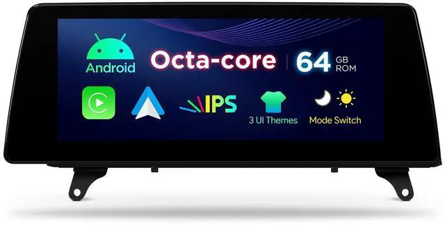 Main image of 10.25 Inch Android Car Stereo for BMW X5 E70 / X6 E71 (2007-2010) CCC System, IPS Touch Screen GPS Navigation Support Wireless CarPlay Android Auto (2+64GB)