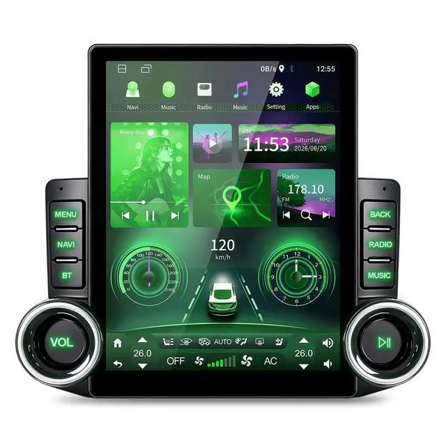 Alt view image 7 of 7 - 2+64G Car Stereo for Cadillac Escalade ESV 2003 2004 2005 2006,5G WiFi 9.7" Touch Screen Radio for Cadillac Escalade Android 15 Head Unit with Carplay Android GPS Navigation with Backup Camera