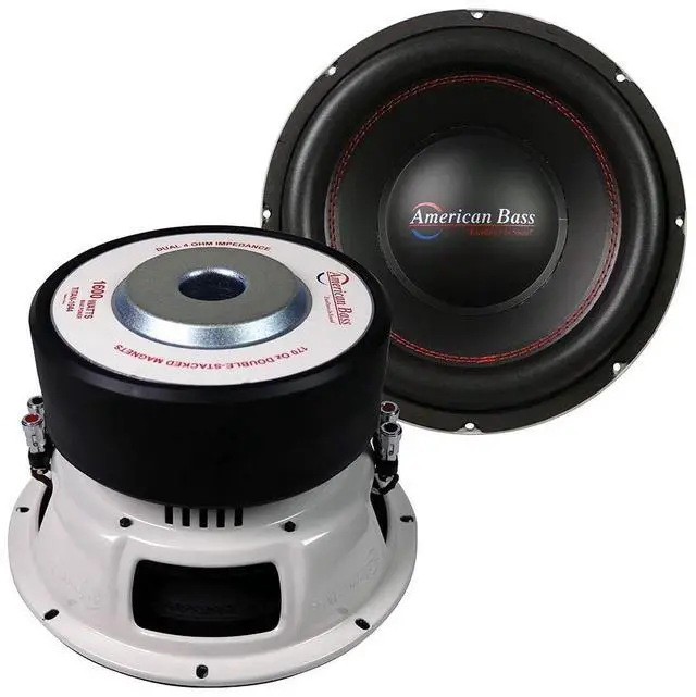 Main image of XFL-1022 10-inch Subwoofer Competition Car 1500 Watt RMS / 3000 Watt Max Dual Voice Coil 2 Ohm Impedance Voice Coils 200 Oz Magnet