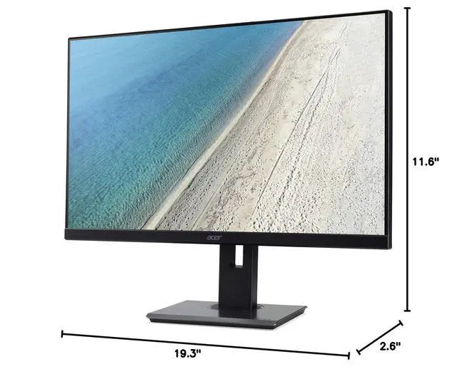 Alt view image 7 of 7 - B227Q bmiprzx 21.5" Full HD (1920 x 1080) IPS Zero Frame Monitor (Display, HDMI, VGA & 4 x USB 3.0 Ports)