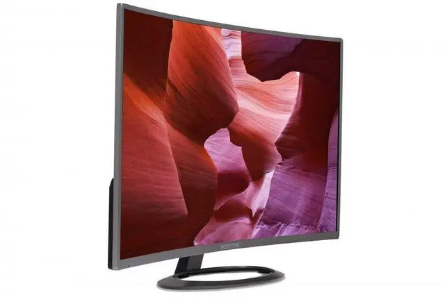 Alt view image 4 of 6 - New C328W-1920R 32" Curved LED Gaming Monitor 75Hz 1080P HDMI DisplayPort Ultra Thin Metal Black 2018