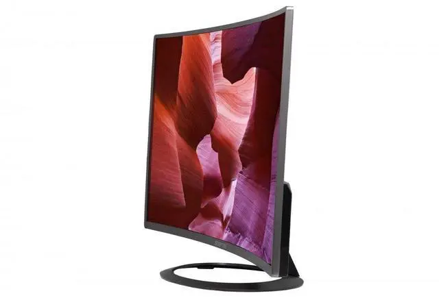 Alt view image 5 of 6 - New C328W-1920R 32" Curved LED Gaming Monitor 75Hz 1080P HDMI DisplayPort Ultra Thin Metal Black 2018