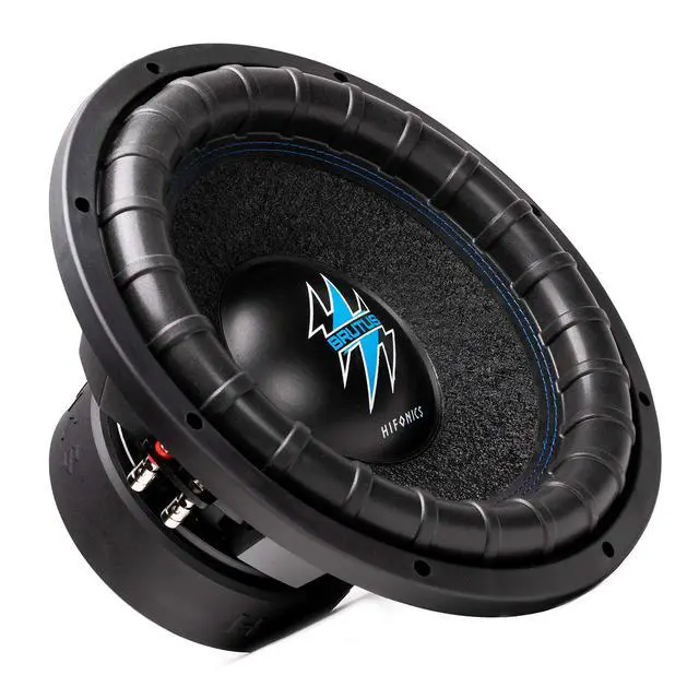 Alt view image 2 of 7 - BRW15D2 3000 Watts 15 Inch Brutus Car Audio Subwoofer with Heavy Gauge, Powder Coated, Aluminum Die-Cast Basket, Dual 70 Oz Magnet, 3 Inches Voice Coil - Dual 2 Ohm - 15 in