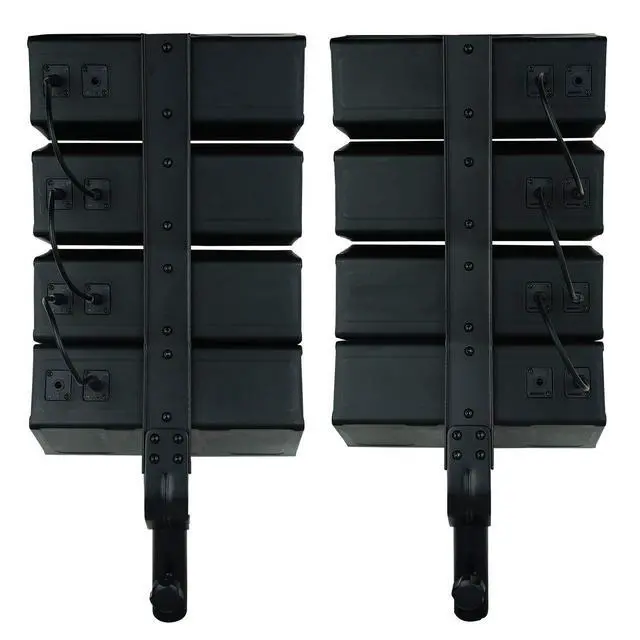 Alt view image 2 of 6 - Club 3000A 4X4 Passive Line Array Speaker System Sets Eight Tweeter and Eight mid-tweeters