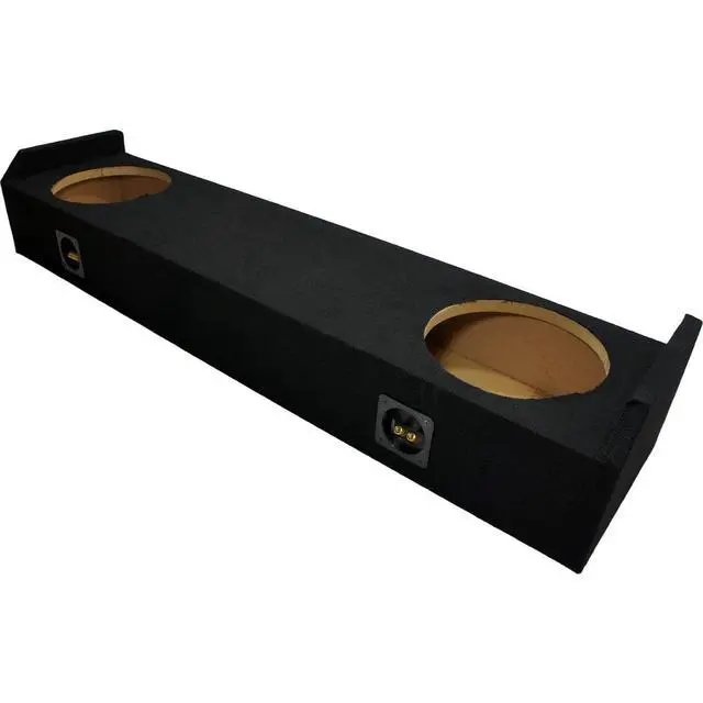 Alt view image 2 of 5 - Fits Honda Ridgeline 2005-2014 Dual 10" Subwoofer Box Sub Enclosure ASC | Custom 10 inch truck build, extended cab design, space-saving bass upgrade, easy bolt-in install, clean factory look
