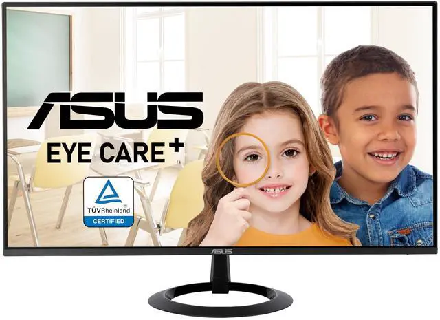 Main image of 27 (27-inch viewable) Eye Care Monitor (VZ27EHF) - Full HD (1920 x 1080), IPS, 100Hz, 1ms, Frameless, Adaptive-Sync, HDMI, Low Blue Light, Flicker Free, Ultra-Slim Profile