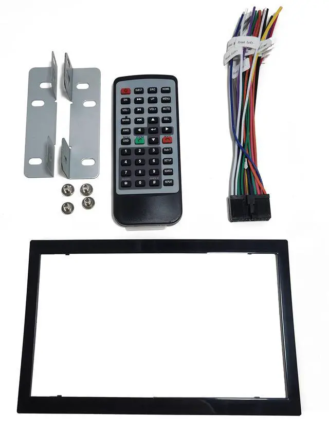 Alt view image 3 of 4 - VR-624B Double DIN Bluetooth in-Dash DVD/CD/AM/FM Car Stereo Receiver with 6" Screen