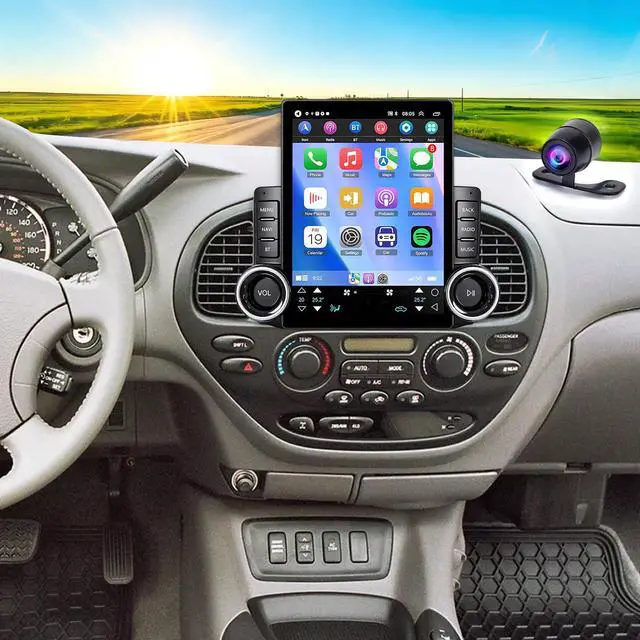 Main image of 4+64G Android 15 9.7 inch Car Radio Stereo for Toyota Sequoia 2001-2006 | 9.7" Touch Screen Upgrade Head Unit w/ Wireless CarPlay & Android Auto Bluetooth 5.0/WiFi/GPS/SWC/FM/Backup Camera MirrorLink