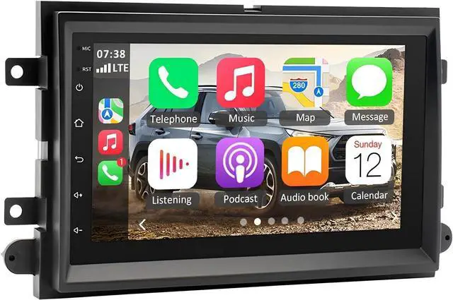 Main image of 7 in HD Double Din Car Stereo Android 13 Car Stereo for Ford F150/250 2004-2014, for F-ord E-150 E-250 2009-2013, for Ford Edge Explorer Sport Trac 2007-2010 2+32GB Bluetooth 5 Truck Stereo