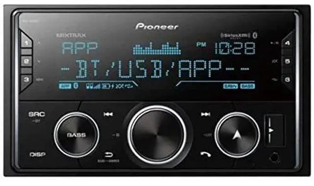 Alt view image 2 of 2 - MVH-S620BS Double DIN Digital Media Receiver with Enhanced Audio Functions, Improved ARC App Compatibility, MIXTRAX, Built-in Bluetooth, and SiriusXM-Ready