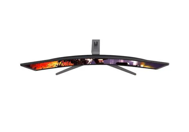 Alt view image 4 of 5 - C275B-144RR AMD FreeSync DisplayPort HDMI DVI Ports 27" Curved Professional 144 Hz Monitor Metal Black