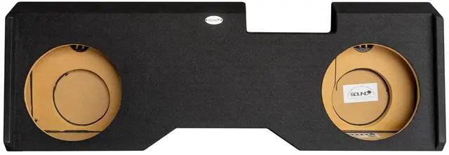 Main image of Silverado/Sierra Crew Cab 2014-2018 Dual 12" Subwoofer Enclosure