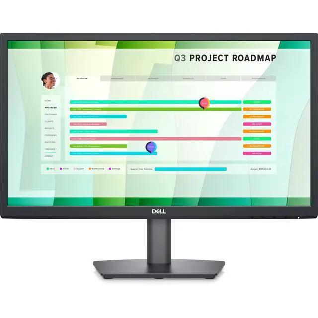 Alt view image 6 of 7 - E2223HN 21.5" Full HD LED LCD Monitor - 16:9 - Black