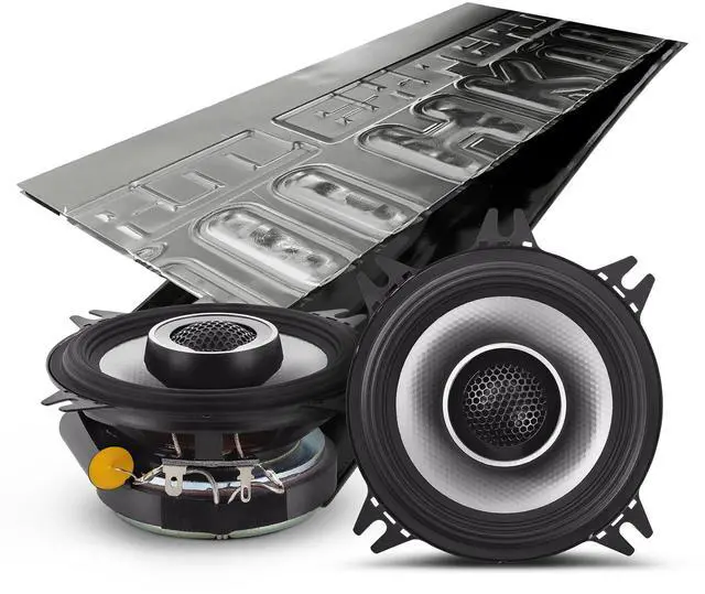Main image of S2-S40, S Series 4" 2-Way Hi-Res Speakers + Sound Damping Kit Bundle