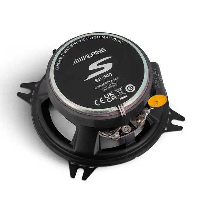 Alt view image 4 of 5 - S2-S40, S Series 4" 2-Way Hi-Res Speakers + Sound Damping Kit Bundle