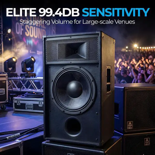 Alt view image 3 of 6 - MC12II 12 Mid-Range Speaker | 400W RMS / 800W Max, 8 Ohm, High SPL Pro Audio Driver, Loud Clear Vocals & Midrange, Car, Stage & PA Audio Upgrade