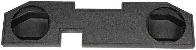 Main image of REC6 Dual 10" Sealed Sub Box for 2002-2015 Dodge Ram Crew/Quad | Fits 1500/2500/3500 XCab, Made in USA, 5/8" MDF, 0.65 Cu Ft Air Space, 6" Mounting Depth, Platinum Terminals