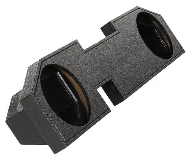 Alt view image 3 of 5 - REC6 Dual 10" Sealed Sub Box for 2002-2015 Dodge Ram Crew/Quad | Fits 1500/2500/3500 XCab, Made in USA, 5/8" MDF, 0.65 Cu Ft Air Space, 6" Mounting Depth, Platinum Terminals