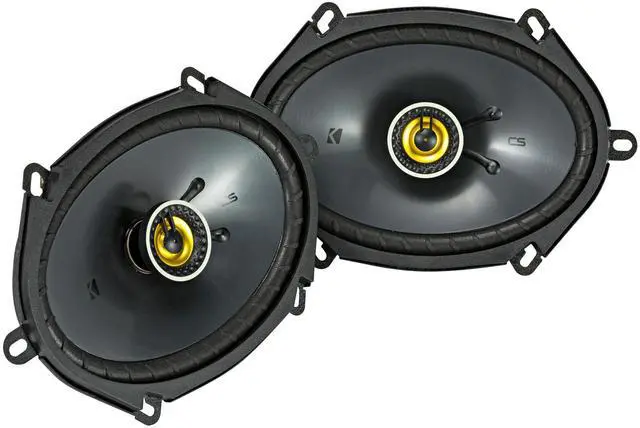Alt view image 2 of 7 - 46CSC684 CS Series 6x8 Inches Coaxial Car Speakers 2 Pairs (4 Speakers), 2-Way Car Audio Upgrade, 225W Peak Power, EVC Technology, Polypropylene Cone, Zero-Protrusion Tweeters