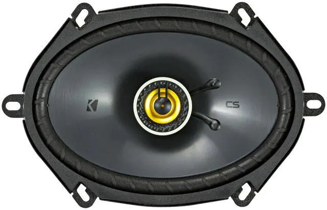 Alt view image 6 of 7 - 46CSC684 CS Series 6x8 Inches Coaxial Car Speakers 2 Pairs (4 Speakers), 2-Way Car Audio Upgrade, 225W Peak Power, EVC Technology, Polypropylene Cone, Zero-Protrusion Tweeters