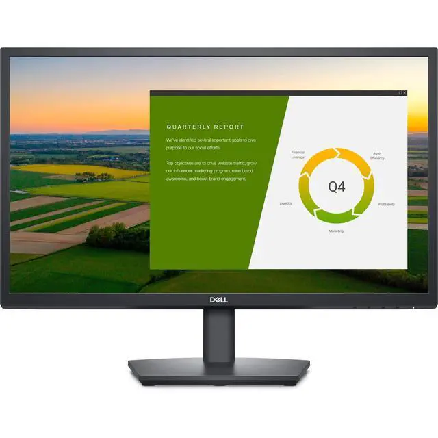 Alt view image 2 of 7 - E2422HS 23.8" LED LCD Monitor