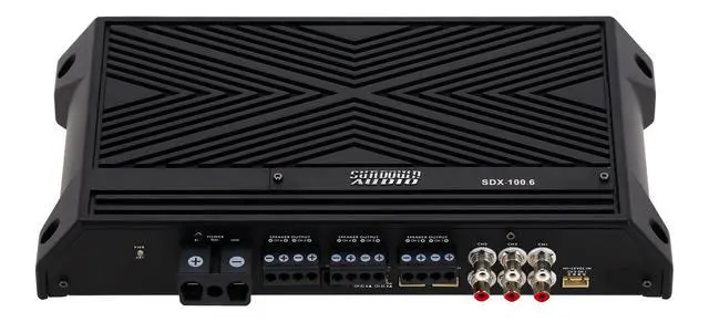 Alt view image 2 of 6 - SDX-100.6 6-Channel Class D Amplifier, 150W x 6 RMS, Weatherproof