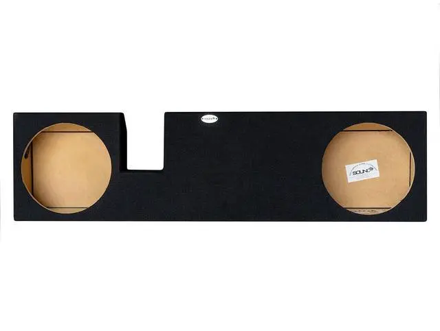 Main image of F150 SuperCrew/SuperCab 2004-2008 Dual 12" Subwoofer Enclosure Sub Box
