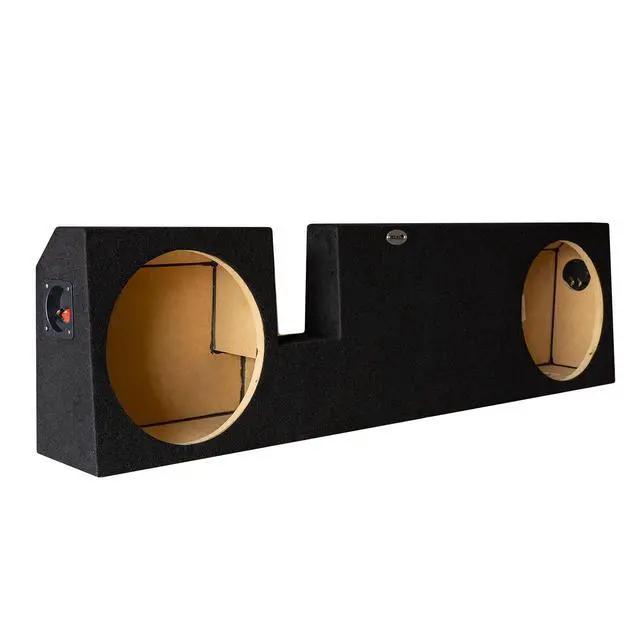 Alt view image 2 of 7 - F150 SuperCrew/SuperCab 2004-2008 Dual 12" Subwoofer Enclosure Sub Box