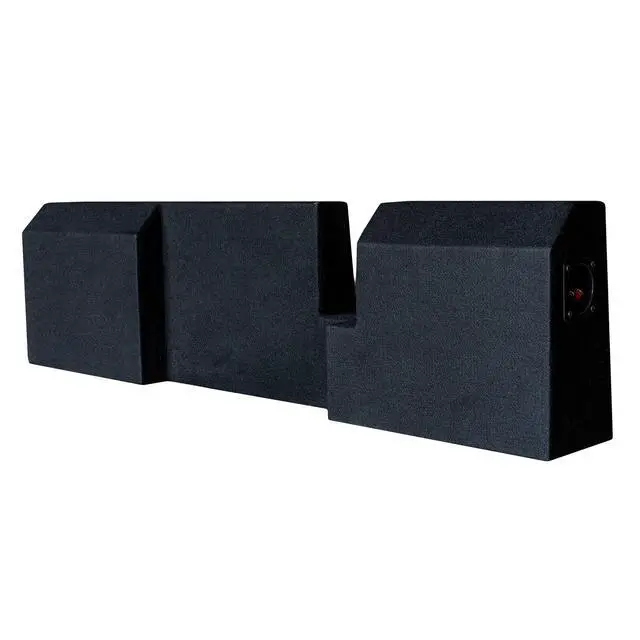 Alt view image 4 of 7 - F150 SuperCrew/SuperCab 2004-2008 Dual 12" Subwoofer Enclosure Sub Box