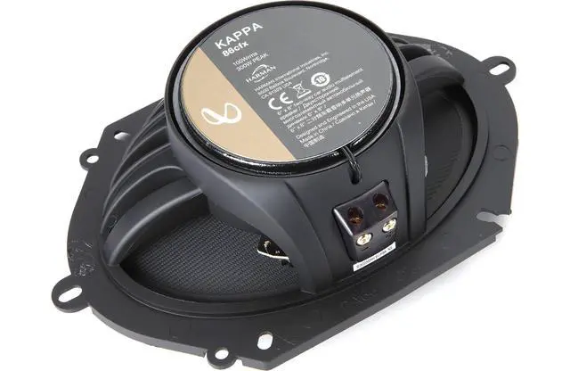 Alt view image 2 of 4 - Kappa 6X8"/5X7" 300 Watts Max (100 Watts RMS) 2-Way Coaxial Car Audio Stereo Multi Element Speakers with UniPivot Tweeters with Oversized Voice Coils - Pair Bundled with Alphasonik Earbuds