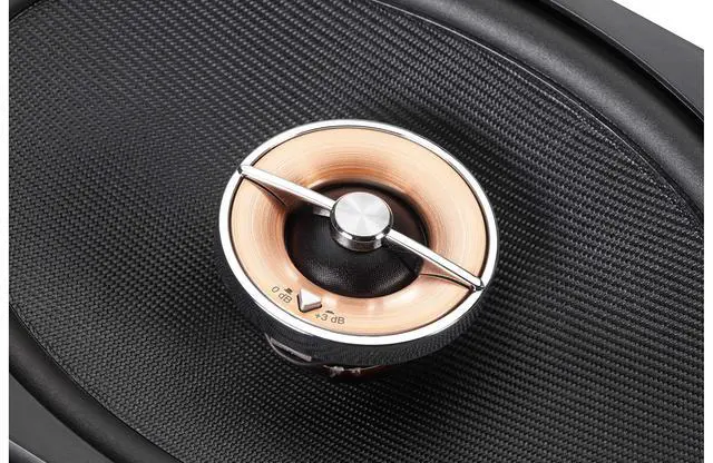 Alt view image 4 of 4 - Kappa 6X8"/5X7" 300 Watts Max (100 Watts RMS) 2-Way Coaxial Car Audio Stereo Multi Element Speakers with UniPivot Tweeters with Oversized Voice Coils - Pair Bundled with Alphasonik Earbuds