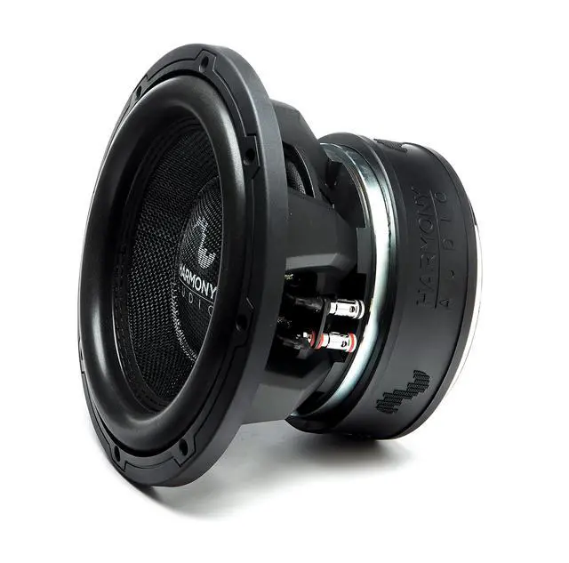Alt view image 3 of 7 - 10" Car Subwoofer Dual 4 Ohm 2000W HA-C104 Carbon Sub SPL | 10 inch competition bass, DVC voice-coil design, sealed or ported box ready, deep low-end punch, loud vehicle stereo upgrade