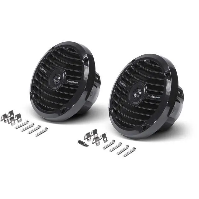 Alt view image 6 of 7 - RM0652B Marine 6.5" Full Range Speakers - Black
